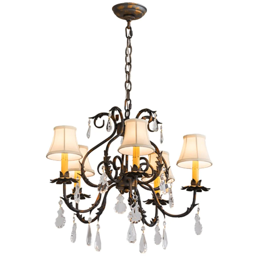 Meyda Tiffany Chantilly 5 Light 25" Wide Crystal Chandelier - Image 2