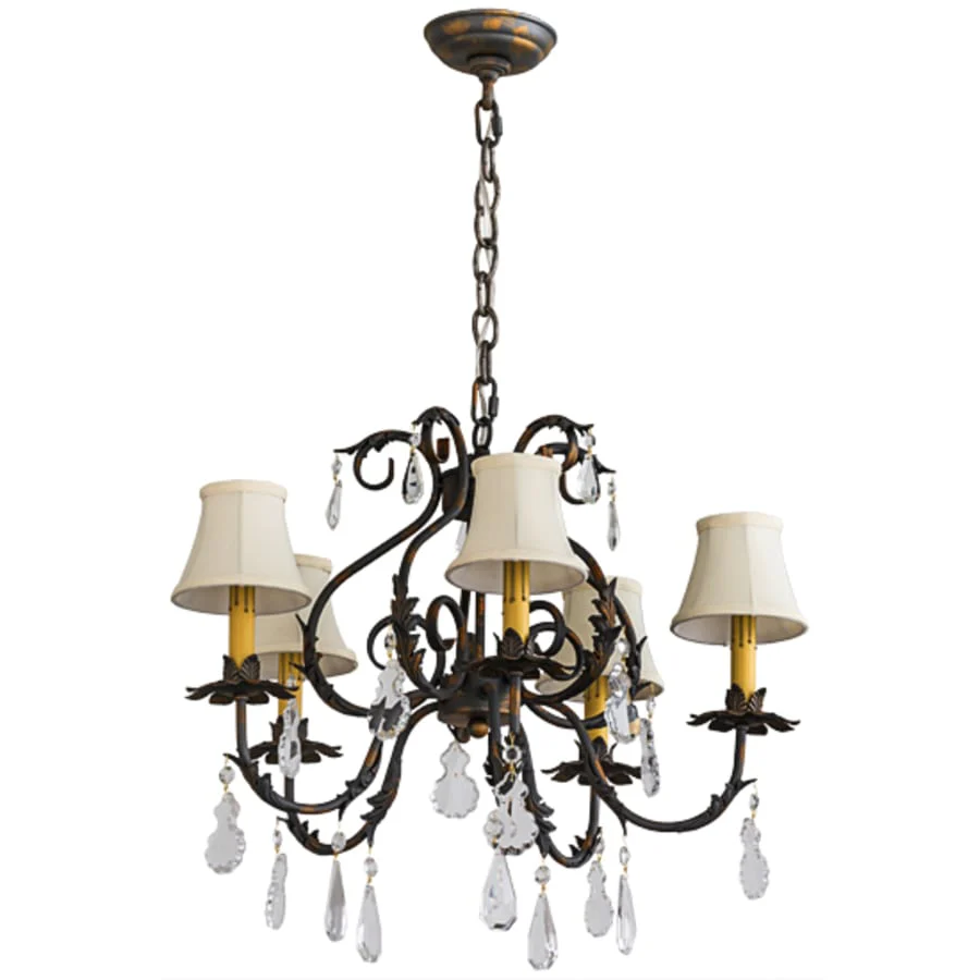 Meyda Tiffany Chantilly 5 Light 25" Wide Crystal Chandelier - Image 3