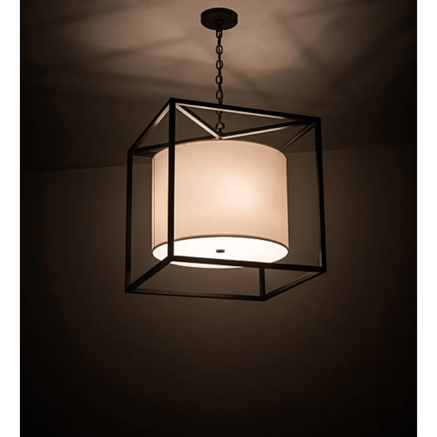 Meyda Tiffany Kitzi 4 Light 34" Wide Pendant - Image 1