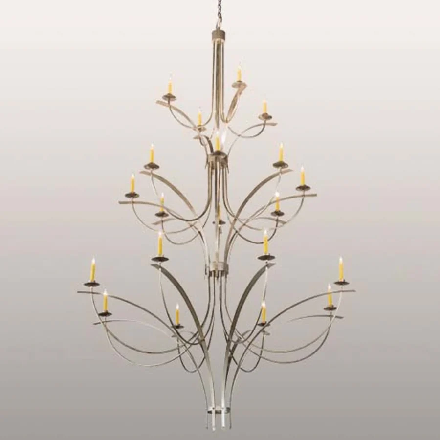 Meyda Tiffany Corfe 20 Light 74" Wide Taper Candle Style Chandelier - Image 1