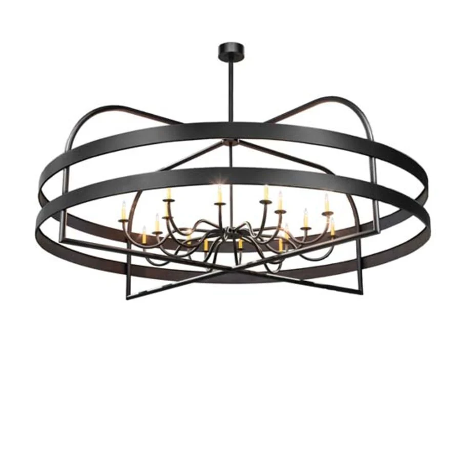 Meyda Tiffany Aldari 16 Light 108" Wide Taper Candle Style Chandelier - Image 1