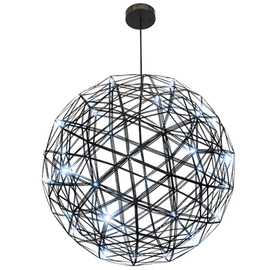 Meyda Tiffany 32 Light 44" Wide Cage Pendant - Image 3