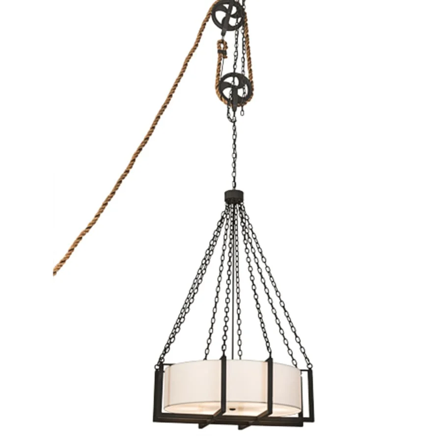 Meyda Tiffany 6 Light 36" Wide Suspension Pendant - Image 1