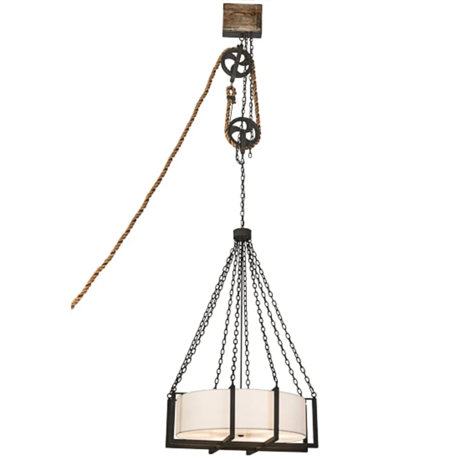 Meyda Tiffany 6 Light 36" Wide Suspension Pendant - Image 3