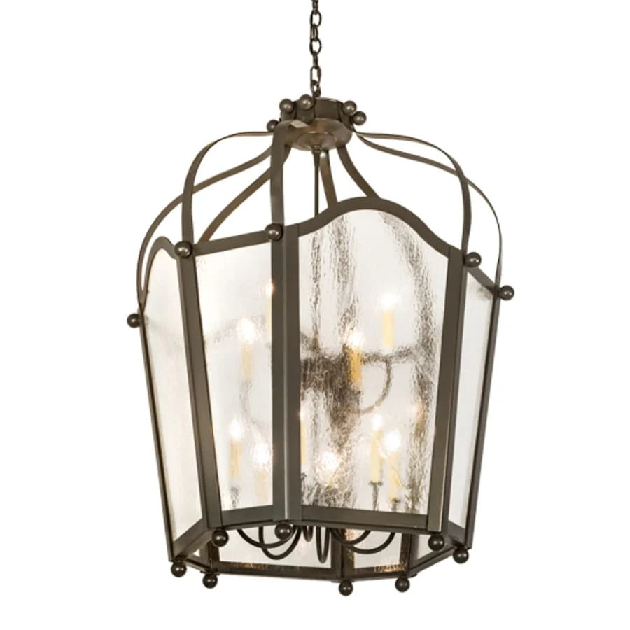 Meyda Tiffany 10 Light 33" Wide Taper Candle Pendant - Image 3