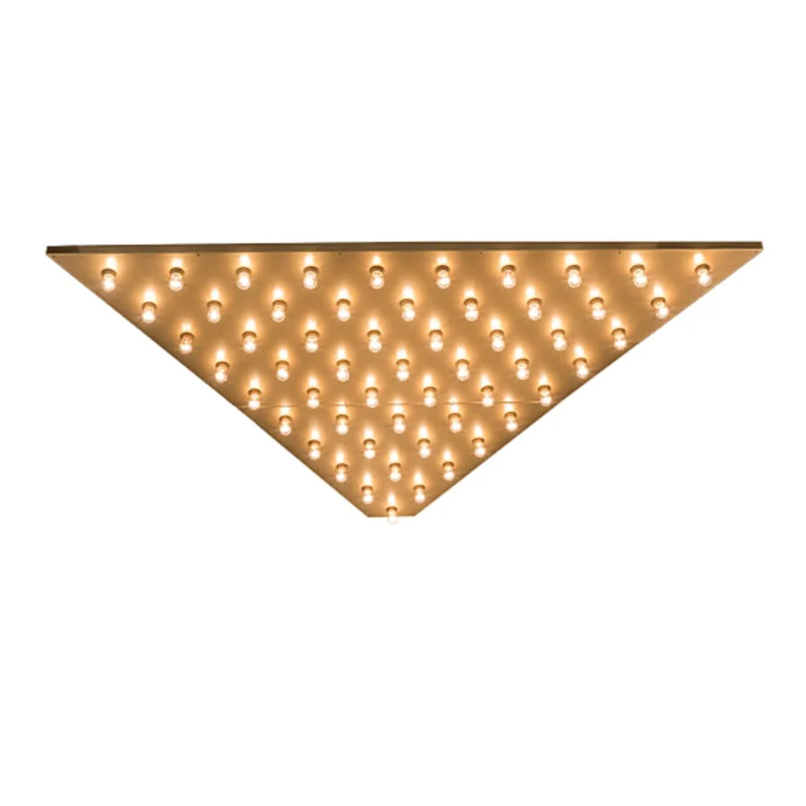 Meyda Tiffany Triantan 55 Light 98" Wide Flush Mount Ceiling Fixture - Image 1