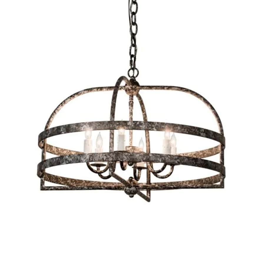 Meyda Tiffany Aldari 6 Light 22" Wide Taper Candle Style Chandelier - Image 1