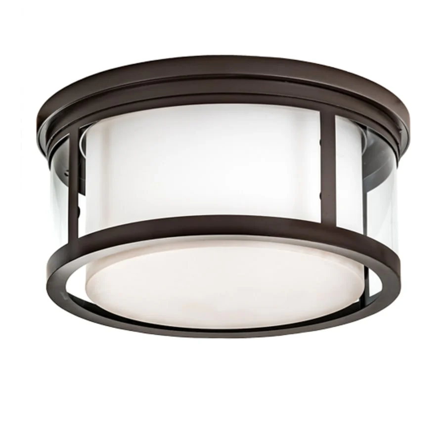 Meyda Tiffany Cilindro Campbell 19" Wide LED Flush Mount Drum Ceiling Fixture - Image 3