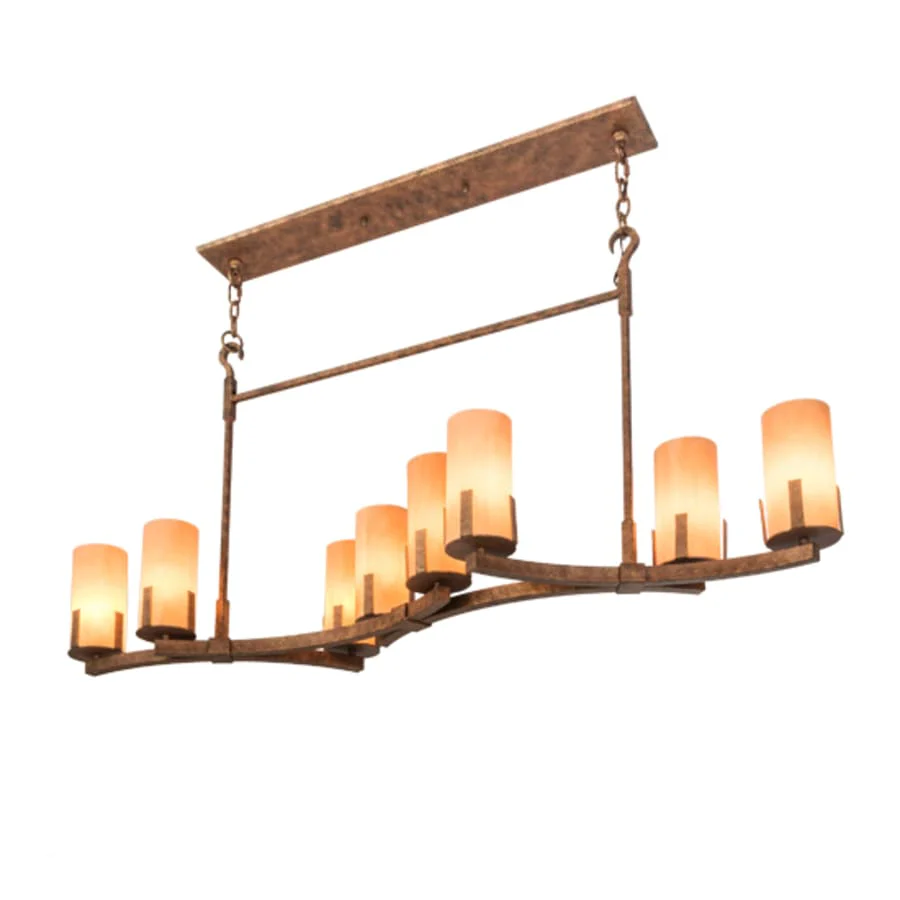 Meyda Tiffany Long Cero 8 Light 52" Wide Linear Chandelier - Image 2