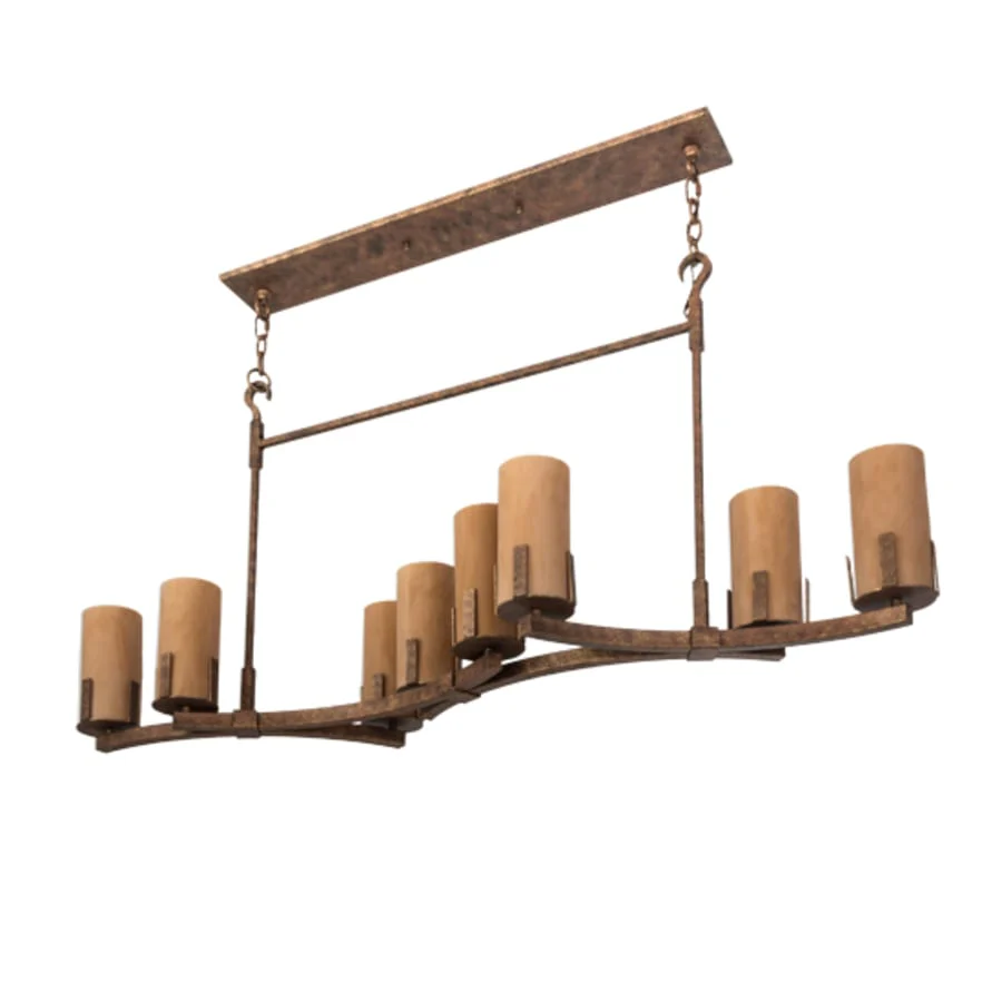 Meyda Tiffany Long Cero 8 Light 52" Wide Linear Chandelier - Image 3