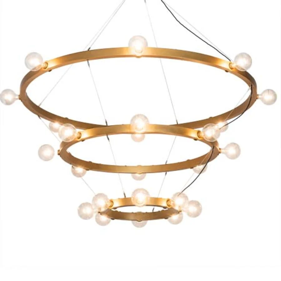 Meyda Tiffany Manheim Alva 24 Light 72" Wide Ring Chandelier - Image 1