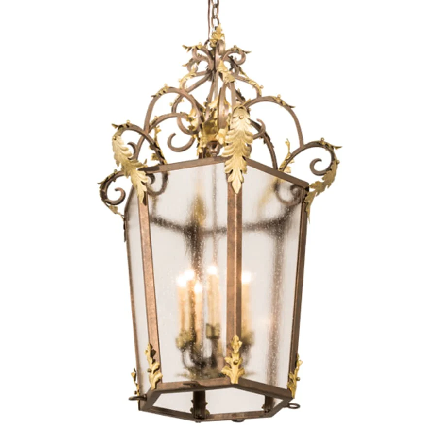 Meyda Tiffany 8 Light 25" Wide Taper Candle Pendant - Image 2
