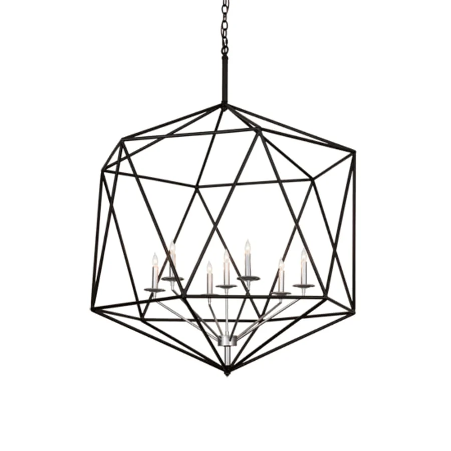 Meyda Tiffany 7 Light 42" Wide Taper Candle Pendant - Image 2