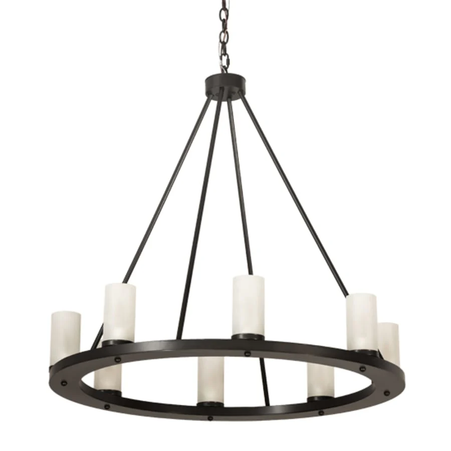 Meyda Tiffany Loxley 8 Light 36" Wide Ring Chandelier - Image 3