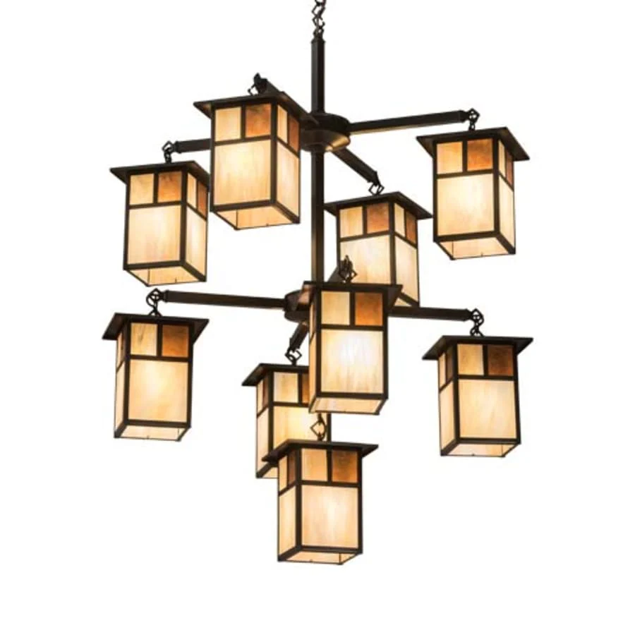 Meyda Tiffany Hyde Park 9 Light 32" Wide Chandelier - Image 1