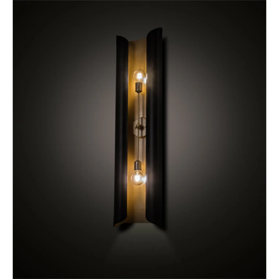 Meyda Tiffany Beaumont Alva 2 Light 48" Tall Wall Sconce - Image 1