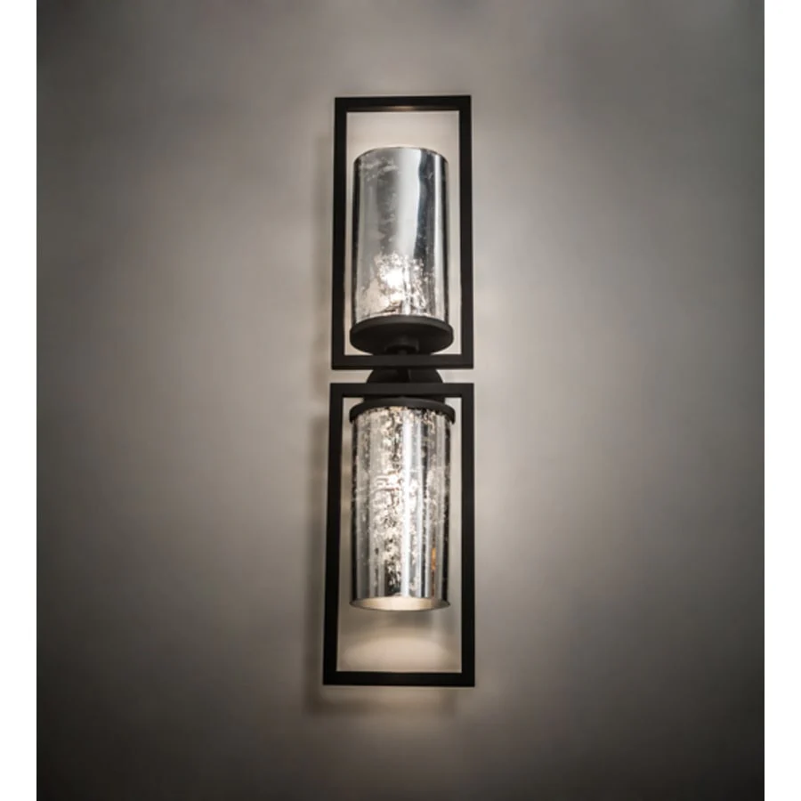 Meyda Tiffany Galatia 2 Light 36" Tall Wall Sconce - Image 1