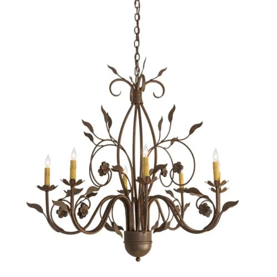Meyda Tiffany Bordeaux 8 Light 36" Wide Taper Candle Style Chandelier - Image 1