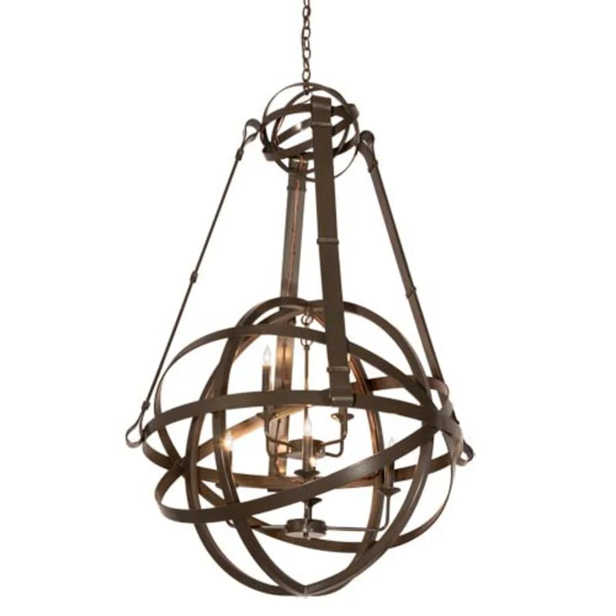 Meyda Tiffany Gimbal Grinado 8 Light 36" Wide Taper Candle Style Chandelier - Image 1
