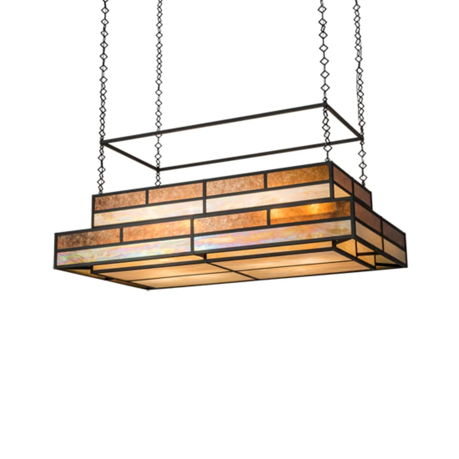 Meyda Tiffany 12 Light 72" Wide Linear Pendant - Image 1
