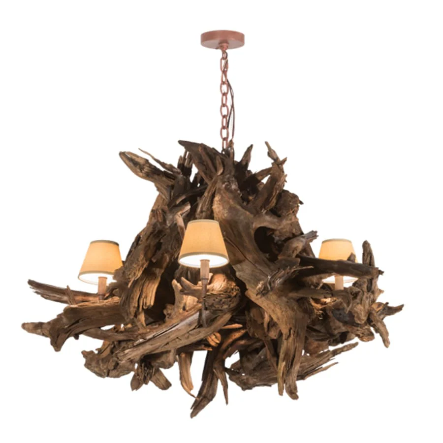 Meyda Tiffany Driftwood 5 Light 40" Wide Chandelier - Image 2