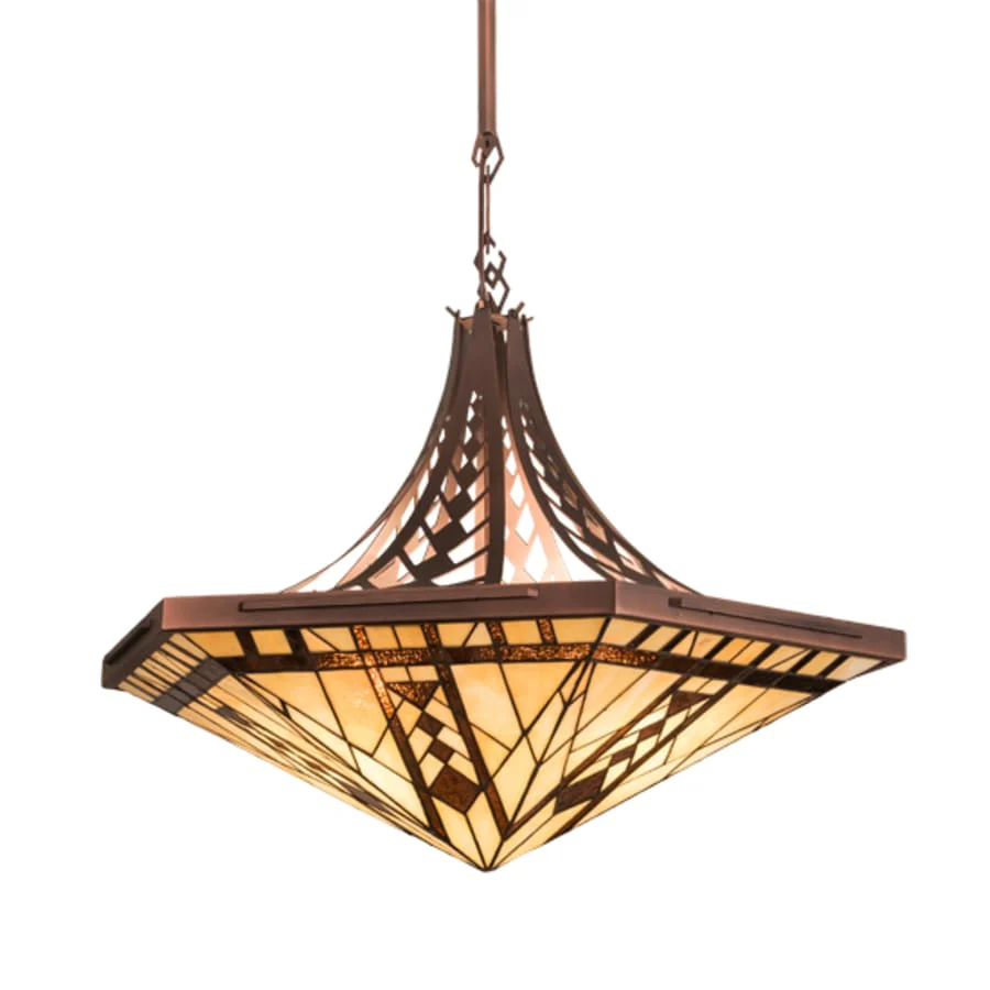 Meyda Tiffany 3 Light 28" Wide Pendant - Image 3