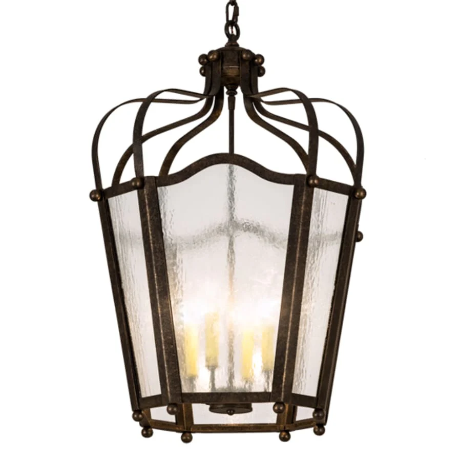 Meyda Tiffany 4 Light 22" Wide Taper Candle Pendant - Image 1