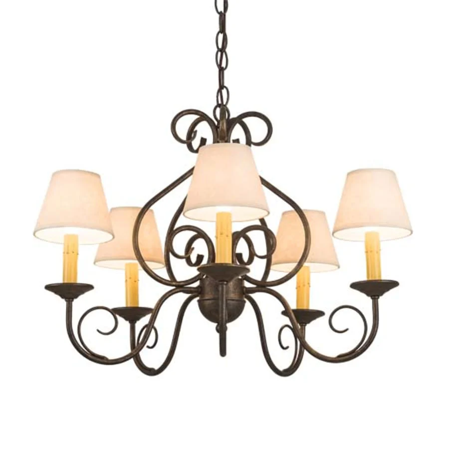 Meyda Tiffany Jenna 5 Light 25" Wide Chandelier - Image 1