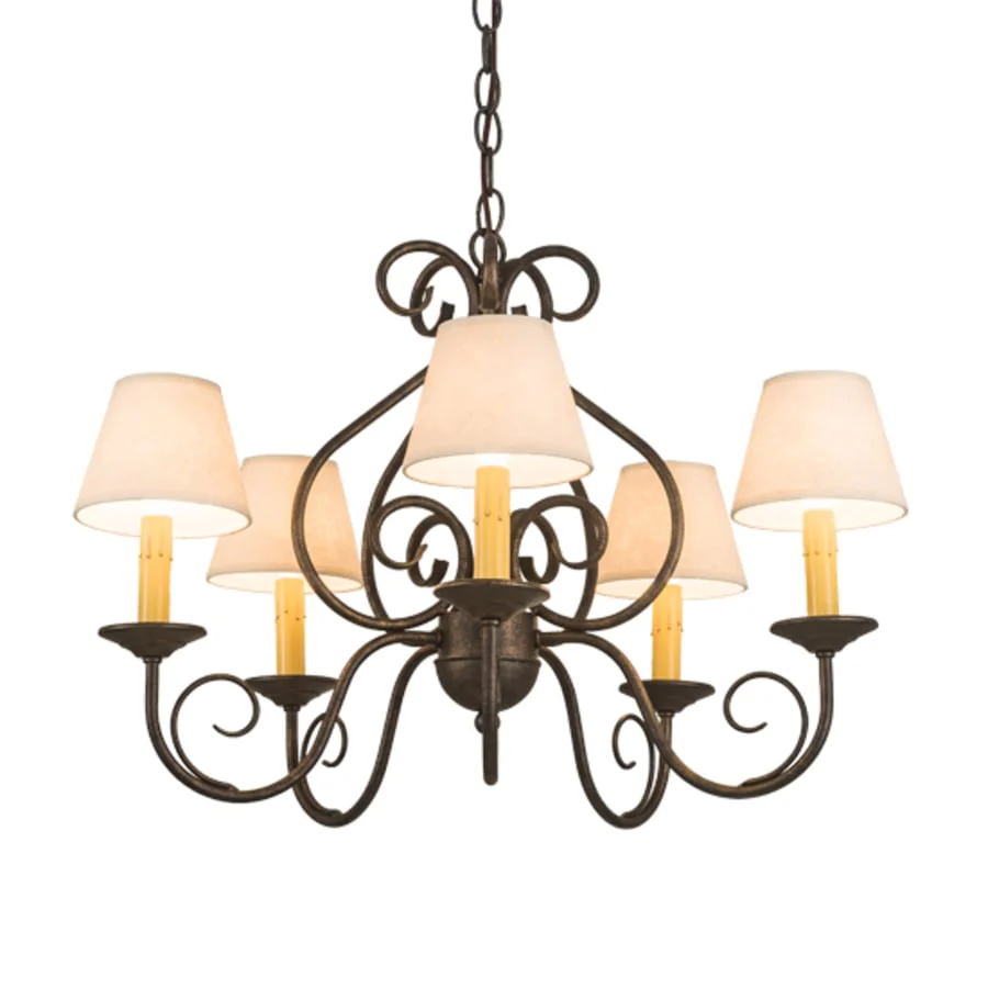 Meyda Tiffany Jenna 5 Light 25" Wide Chandelier - Image 2