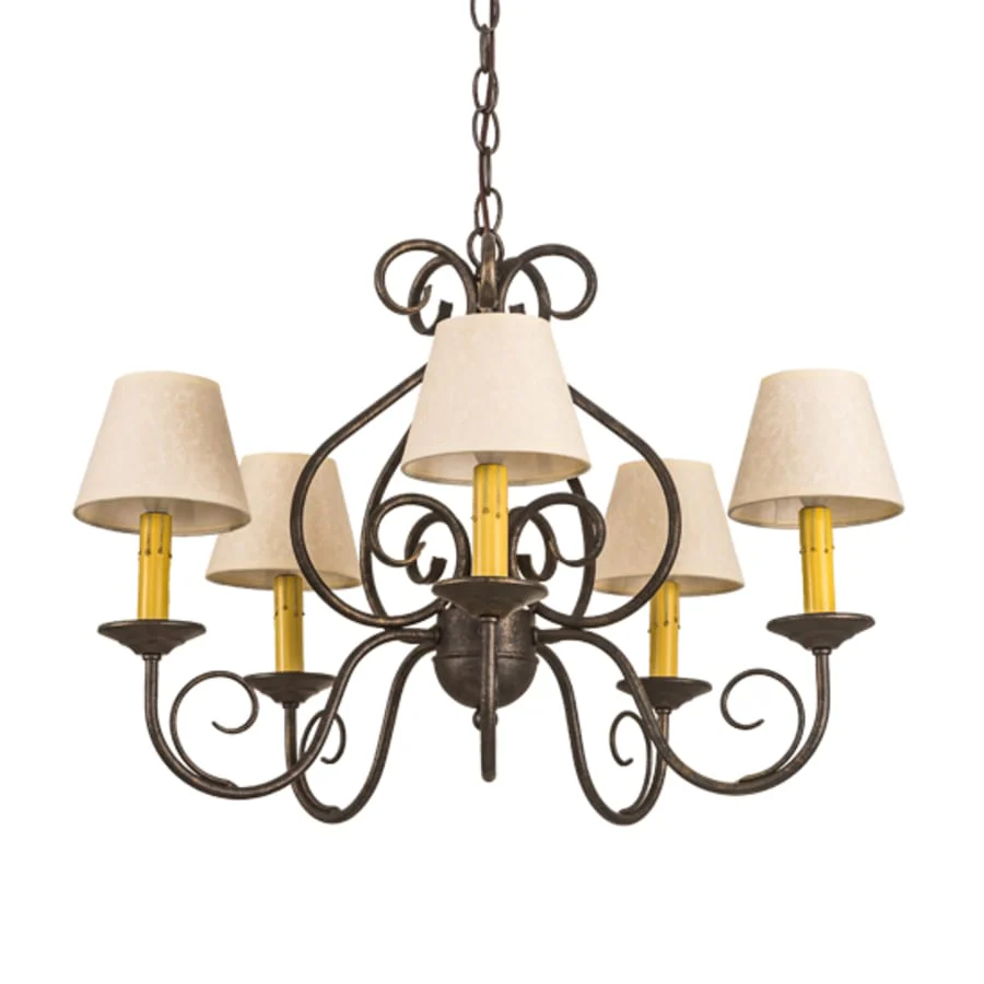 Meyda Tiffany Jenna 5 Light 25" Wide Chandelier - Image 3