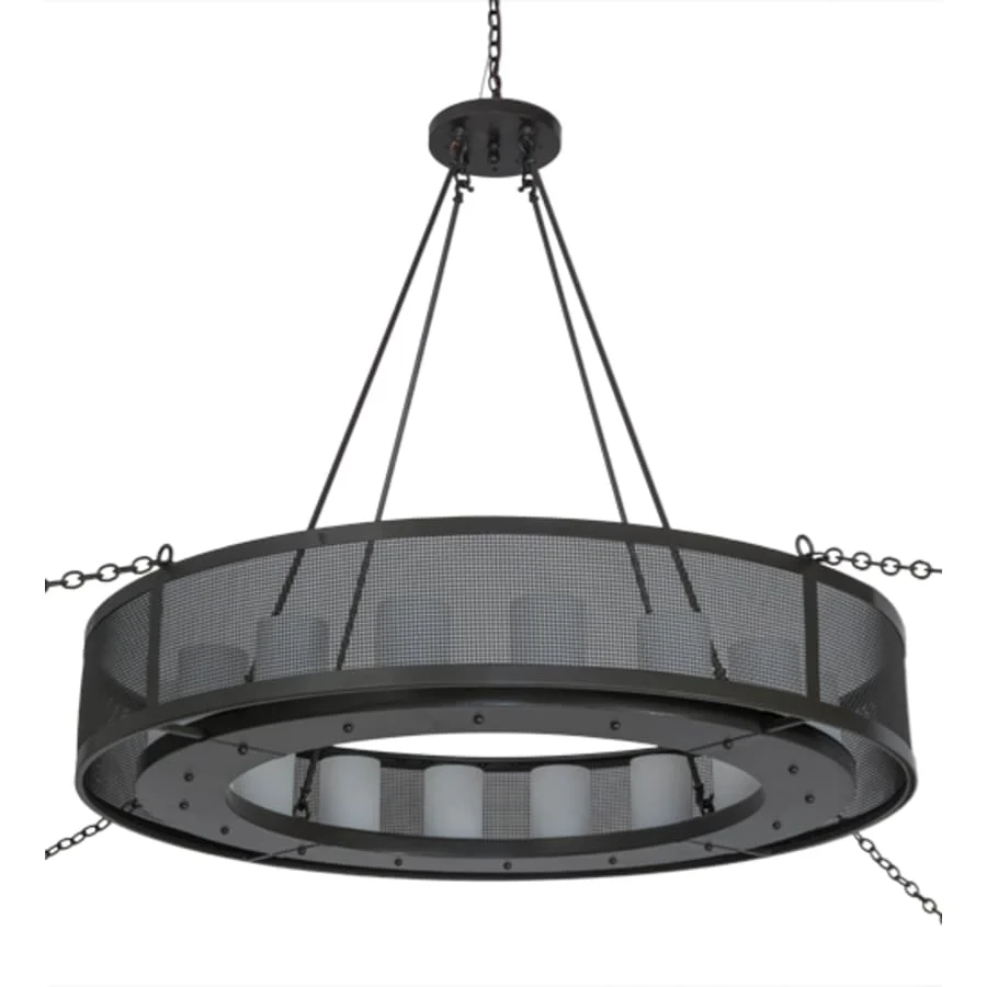 Meyda Tiffany Loxley Golpe 16 Light 56" Wide Ring Chandelier - Image 3