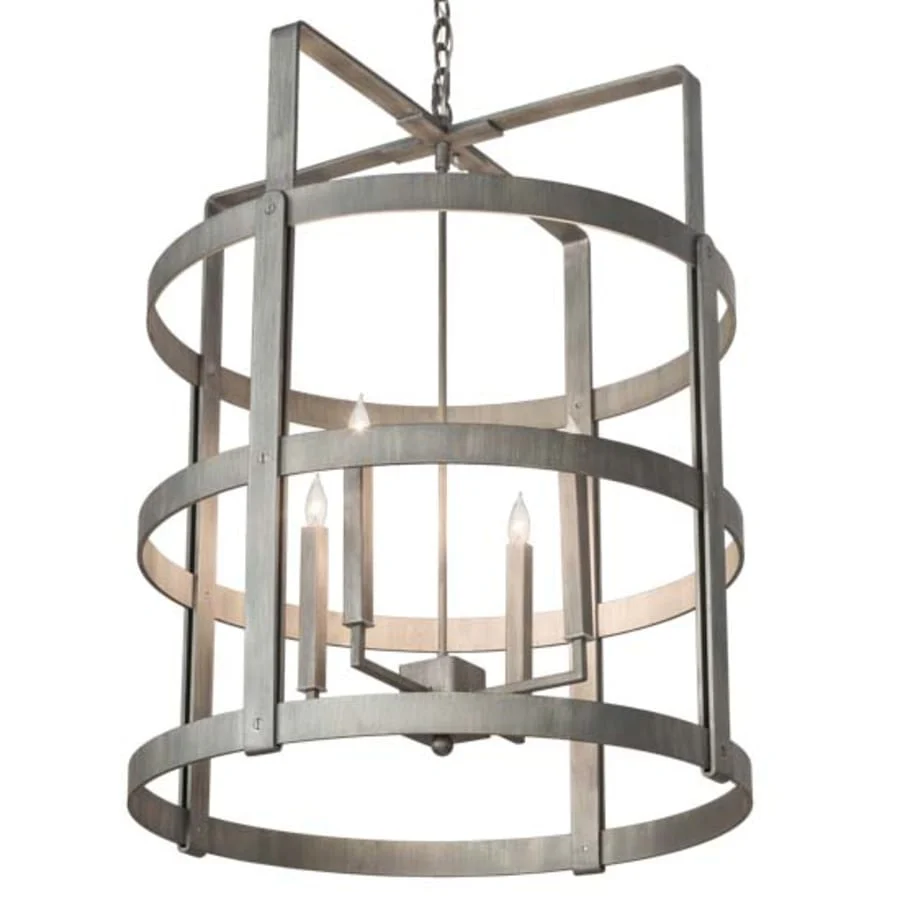Meyda Tiffany Aldari 4 Light 28" Wide Taper Candle Style Chandelier - Image 1