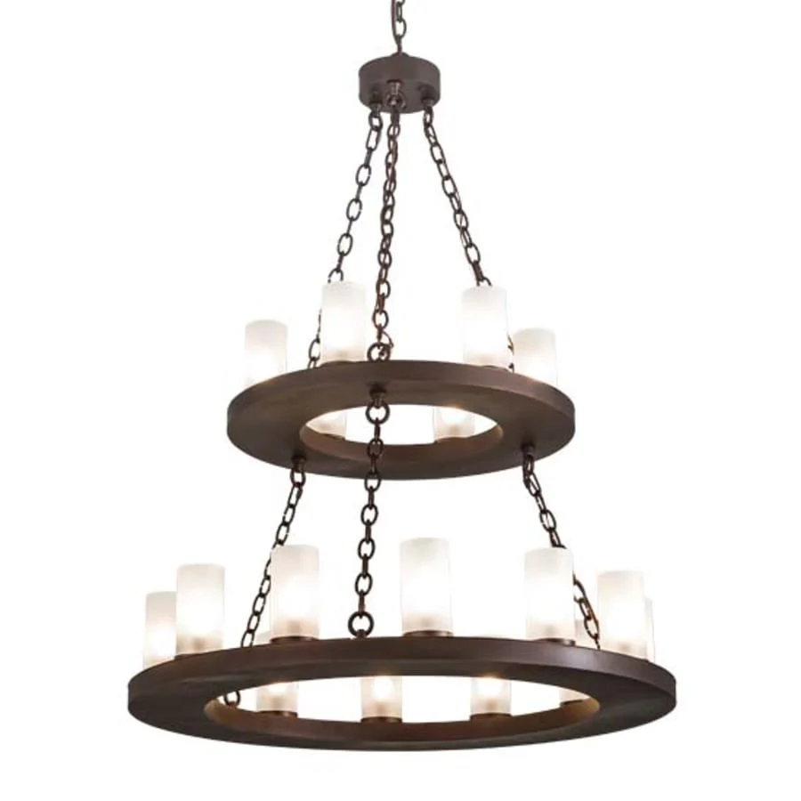 Meyda Tiffany Loxley 18 Light 36" Wide Ring Chandelier - Image 1