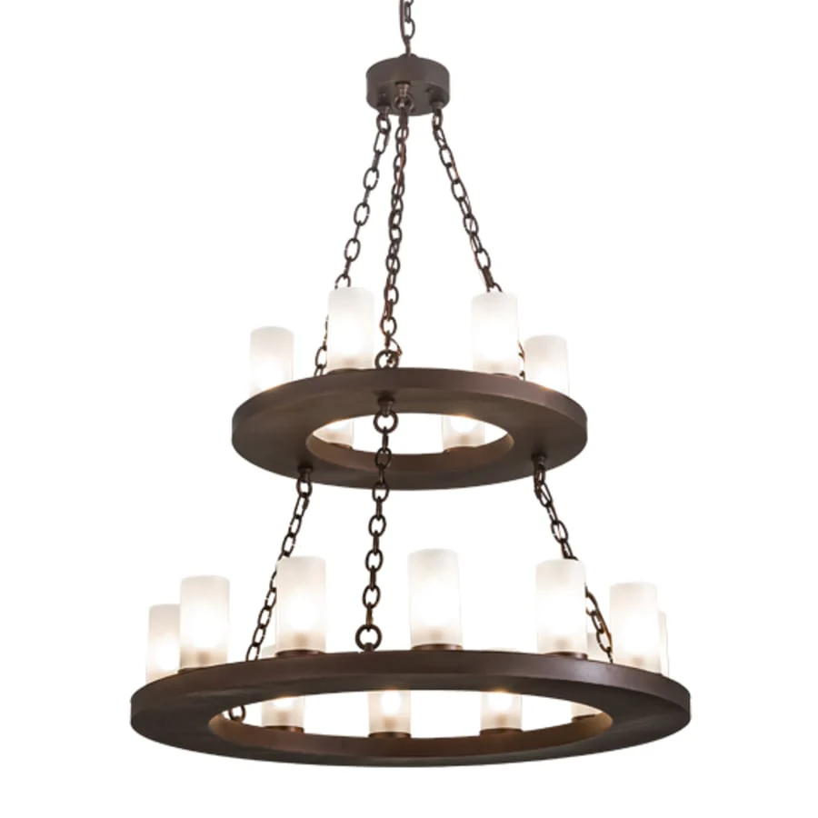 Meyda Tiffany Loxley 18 Light 36" Wide Ring Chandelier - Image 2