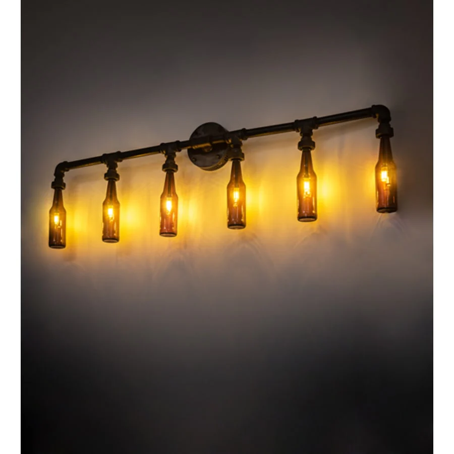 Meyda Tiffany PipeDream 6 Light 15" Tall Wall Sconce - Image 1
