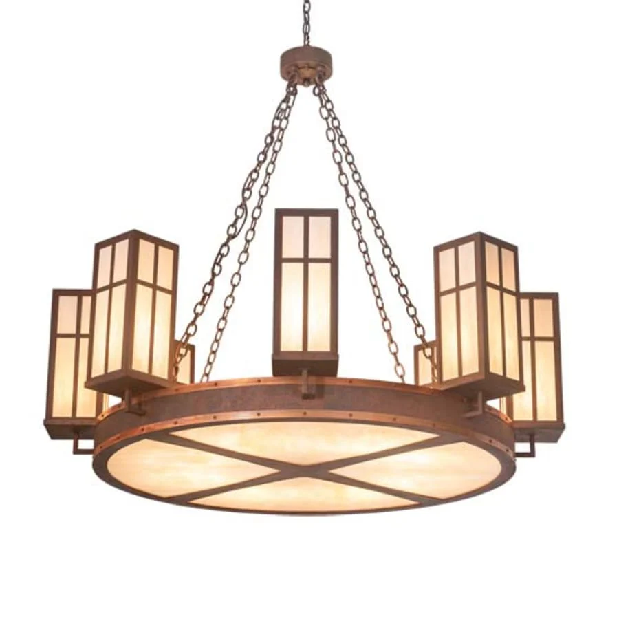 Meyda Tiffany Silverton 16 Light 54" Wide Ring Chandelier - Image 1