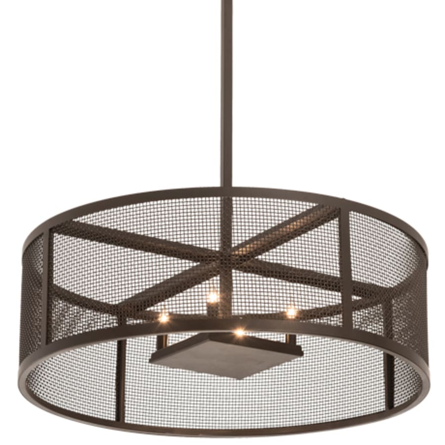 Meyda Tiffany 4 Light 30" Wide Cage Pendant - Image 1