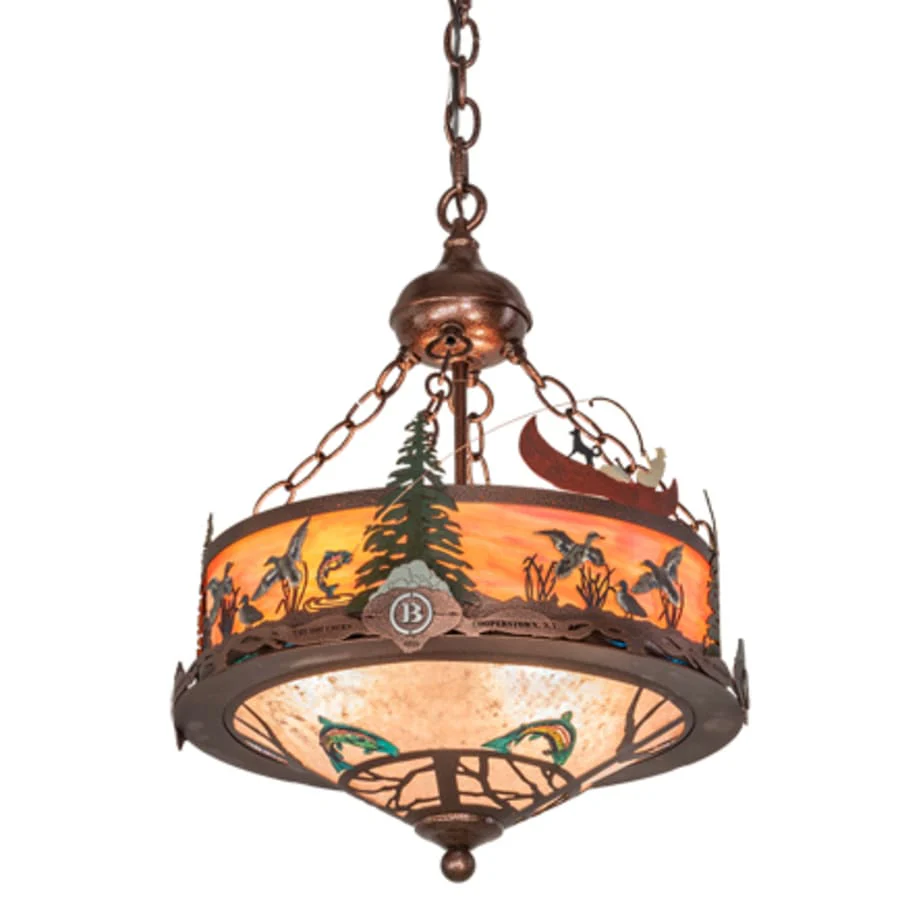 Meyda Tiffany 4 Light 16" Wide Pendant - Image 1
