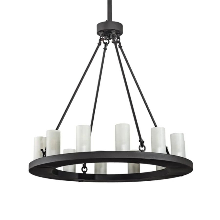 Meyda Tiffany Loxley 12 Light 36" Wide Ring Chandelier - Image 3