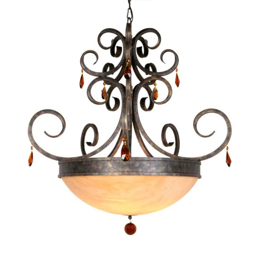 Meyda Tiffany Serratina 5 Light 36" Wide Chandelier - Image 1