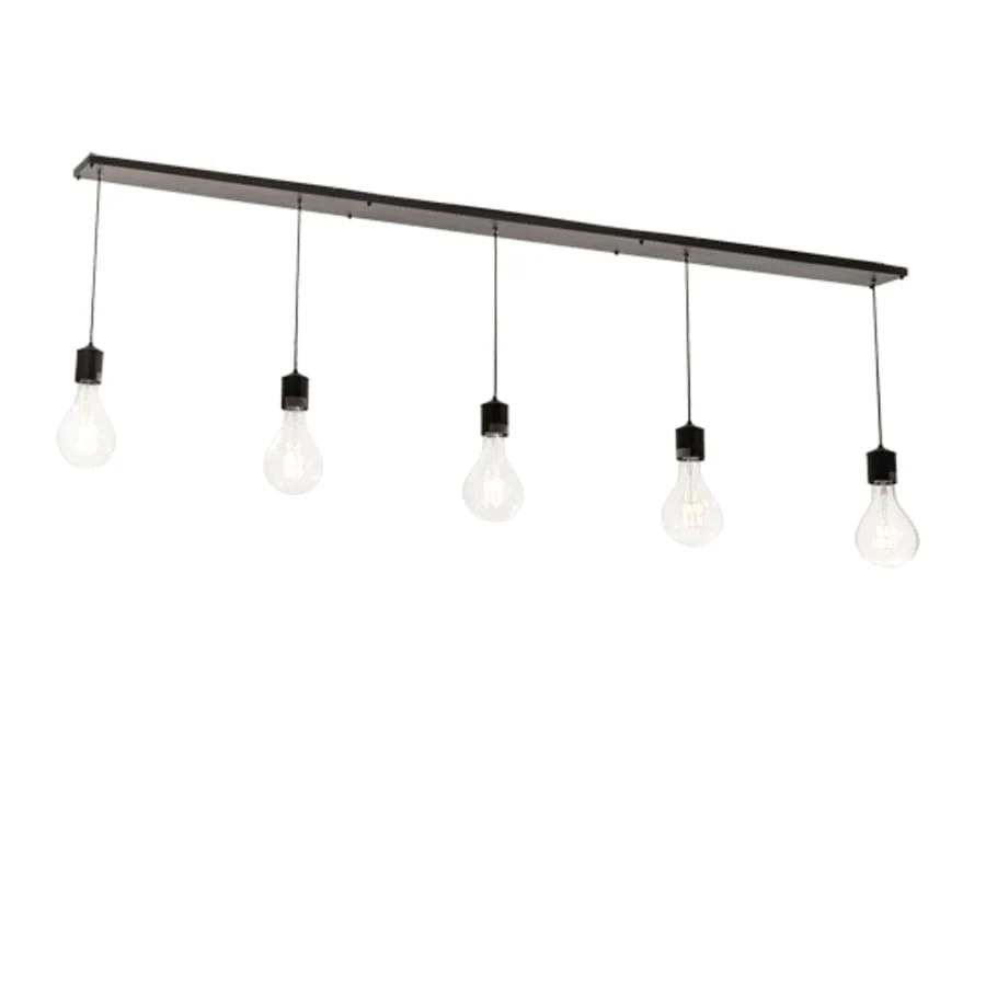 Meyda Tiffany 5 Light 102" Wide Linear Pendant - Image 3