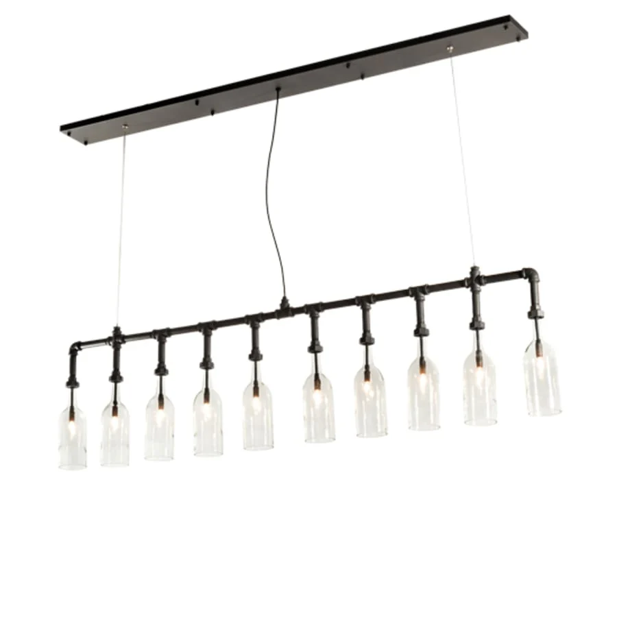 Meyda Tiffany 10 Light 75" Wide Suspension Linear Pendant - Image 1