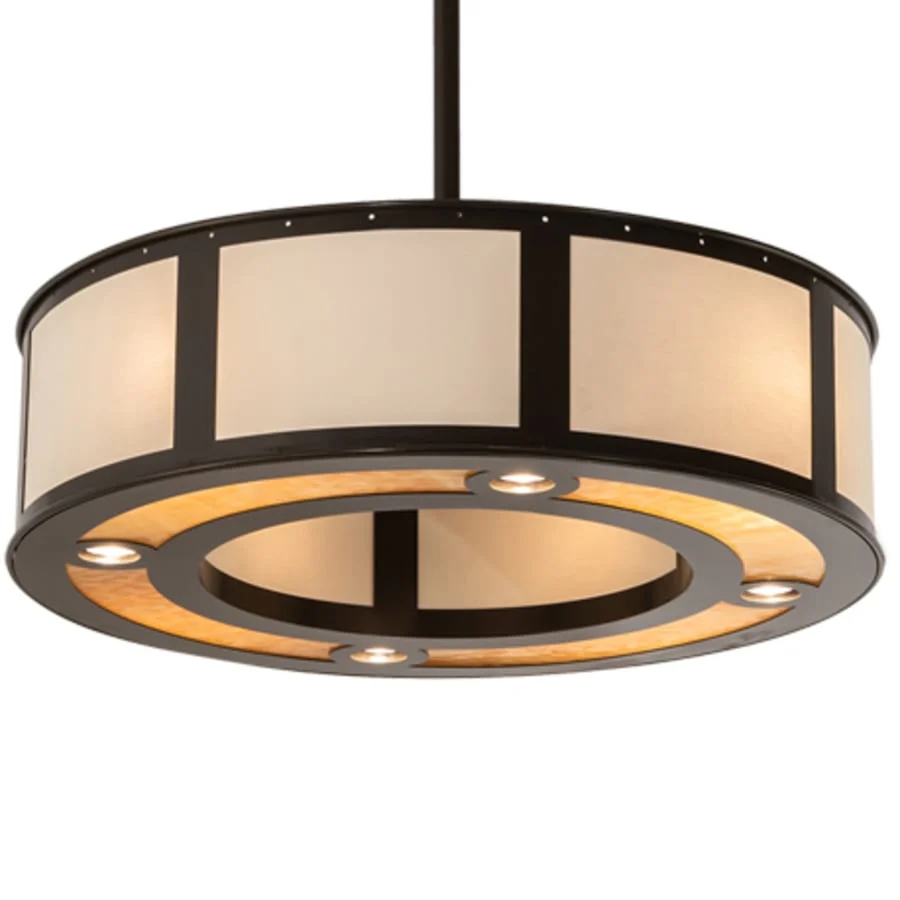 Meyda Tiffany 4 Light 32" Wide Pendant - Image 1