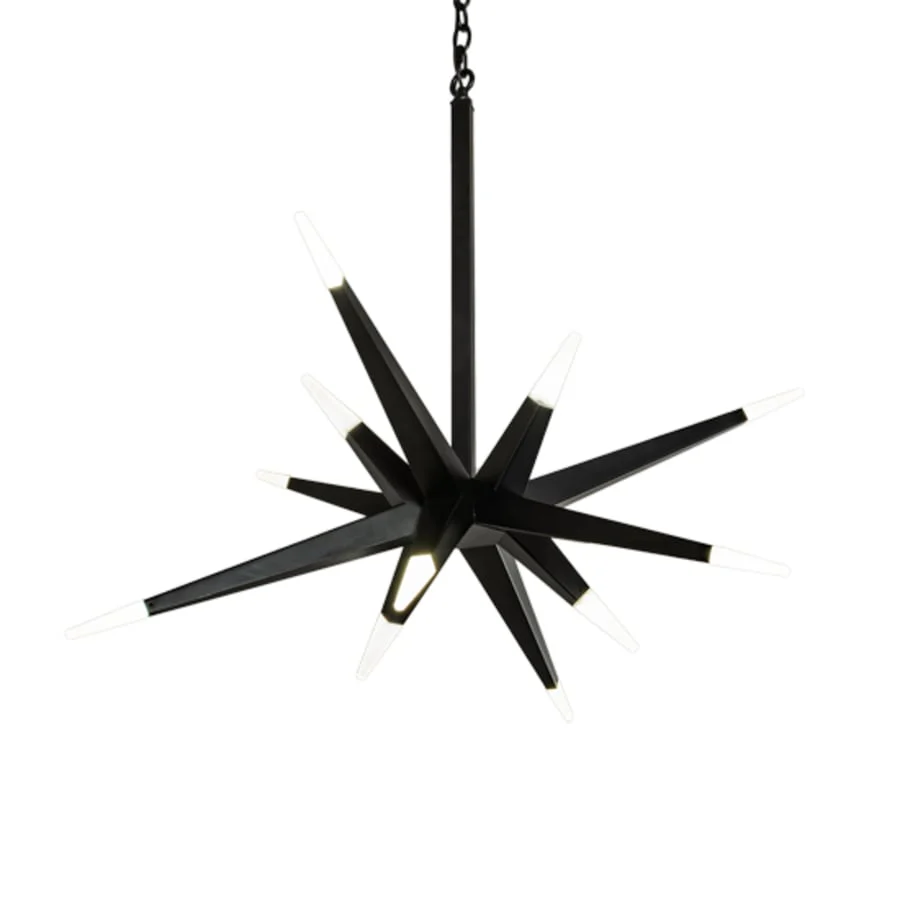 Meyda Tiffany 12 Light 38" Wide Abstract Pendant - Image 1