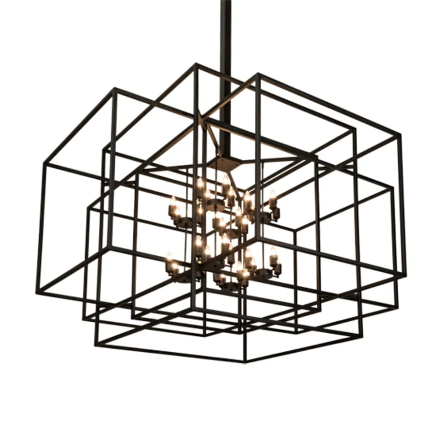 Meyda Tiffany 32 Light 102" Wide Taper Candle Pendant - Image 1