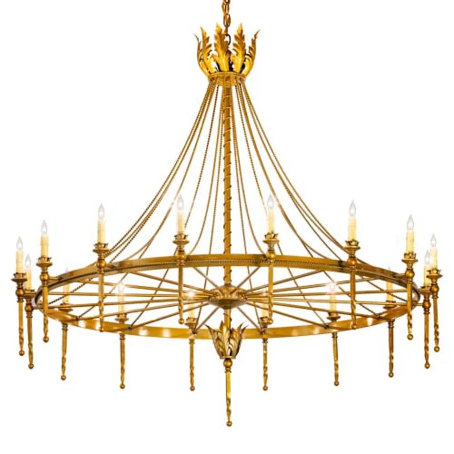 Meyda Tiffany Amaury 16 Light 56" Wide Taper Candle Style Chandelier - Image 1