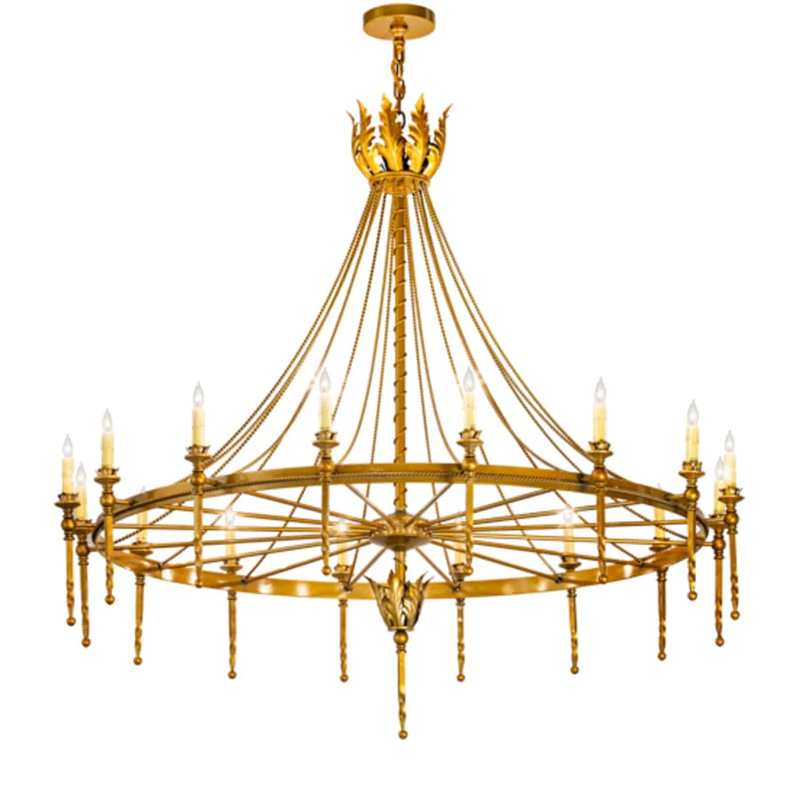 Meyda Tiffany Amaury 16 Light 56" Wide Taper Candle Style Chandelier - Image 2
