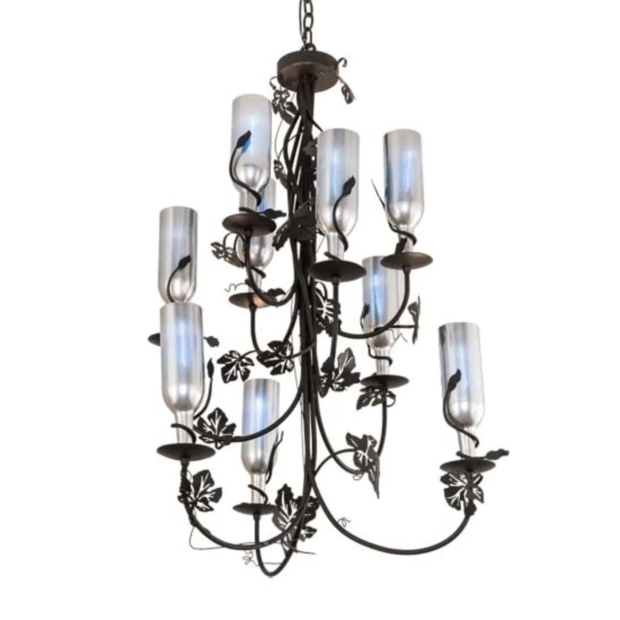 Meyda Tiffany Tuscan Vineyard 9 Light 34" Wide Chandelier - Image 1