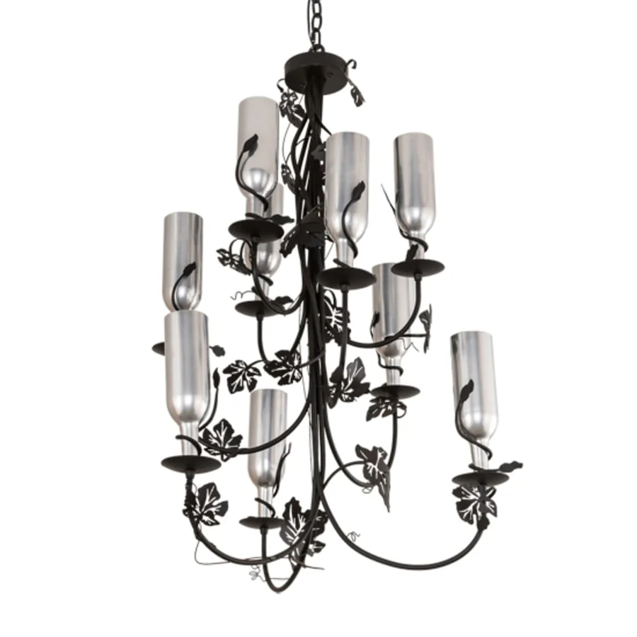 Meyda Tiffany Tuscan Vineyard 9 Light 34" Wide Chandelier - Image 3