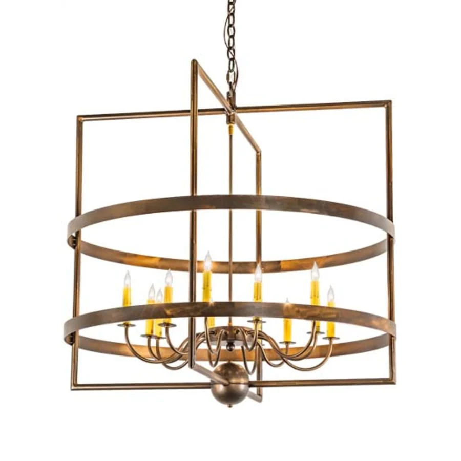 Meyda Tiffany Aldari 12 Light 36" Wide Taper Candle Style Chandelier - Image 1